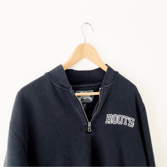 Roots Black And White Sweatshirt - Picture 2 of 8
